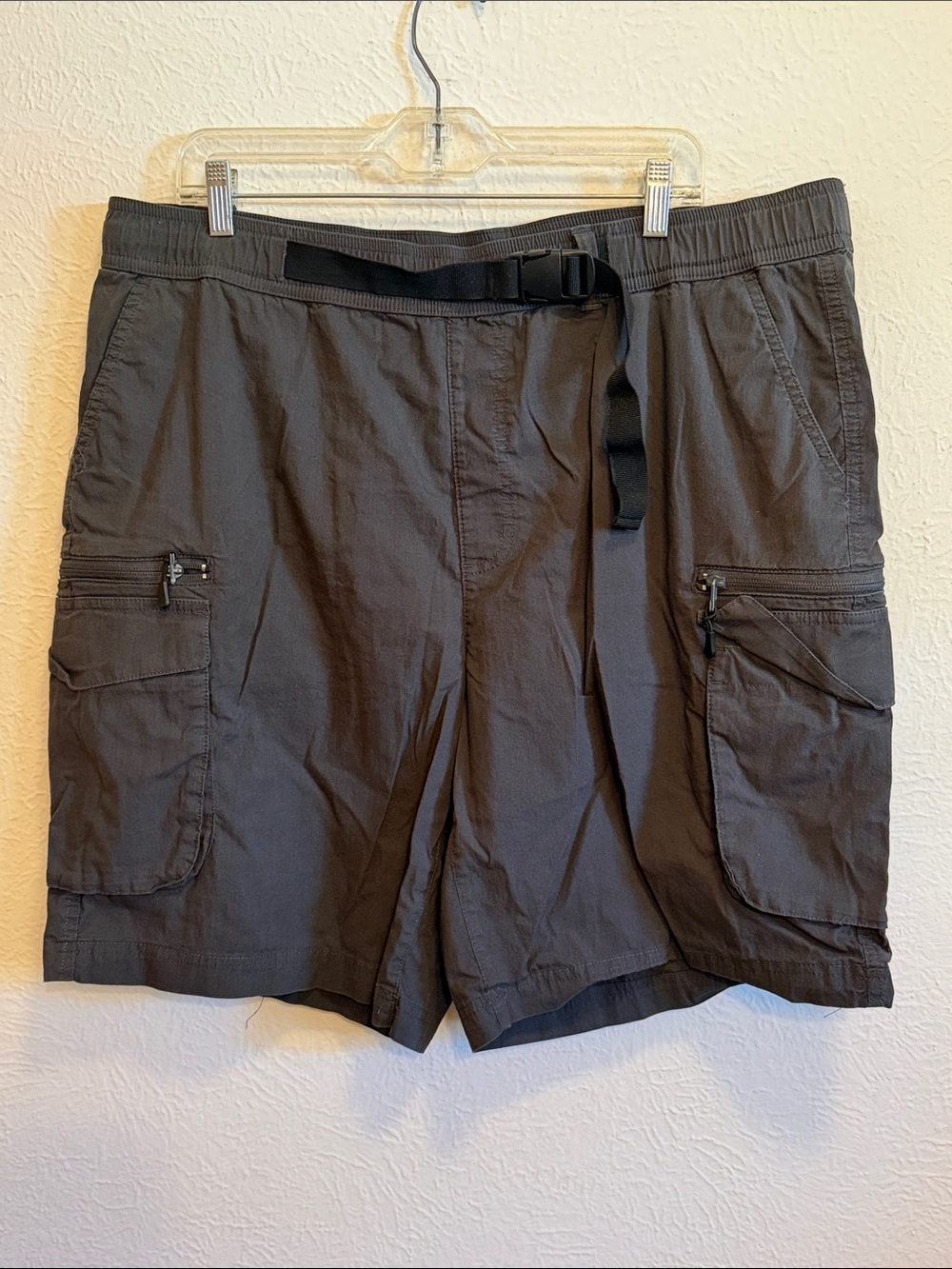 🚕🚕🚕🚕🚕🚕Men's Cargo Shorts - Charcoal-Size 42